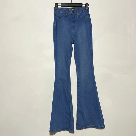 Fashion Nova Jeans Fashion Nova High Rise Medium Wash Flare